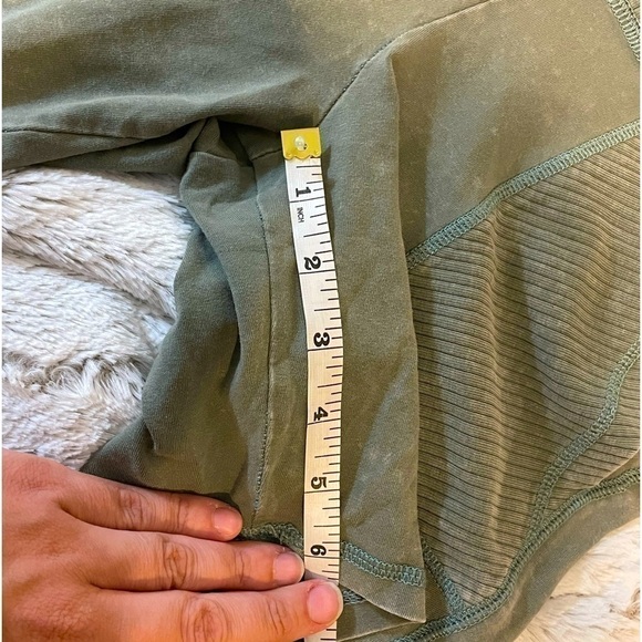 Aeries medium biker shorts. Like new grayish green color - Picture 8 of 10